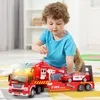 Malplay Feuerwehr Lkw Hubschrauber Auto Spielfahrzeuge 1:16 Produktbild-Vorschau 3