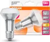 A product package for an LED light bulb, with the product itself shown in front and a smaller image of the bulb on the packaging. Podgląd zdjęcia produktu