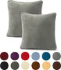 Doppelpack Comfortable Bezug 80x80 silber  Mikrofaser Produktbild-Vorschau 3