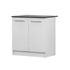 Unterschrank INEZ III, Küche, Küchenschrank zweitürig 80 cm Produktbild-Vorschau 1