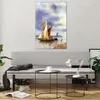 Bilder auf glas - Einteilig - Fischer Schiff Fan - 80x120cm Produktbild-Vorschau 6