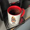 Biber Kaffeebecher in rot mit Spruch Mach doch! Produktbild-Vorschau 7