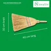 Novatool 2x Kleiner Besen Reisigbesen mit Stiel kurz 40cm Produktbild-Vorschau 5
