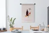 MuchoWow® Wandteppich Wandbehang Weinflasche - Gläser - Produktbild-Vorschau 3