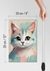 Holzschild Katze pastell, 20x30 cm, Holzschilder Deko Produktbild-Vorschau 6