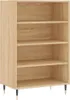 vidaXL Highboard Sonoma-Eiche 57x35x90 cm Holzwerkstoff Produktbild-Vorschau 2