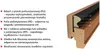 QLON QL3053 hnedé tesnenie na drevené okná 1m Náhľad obrázku produktu 5