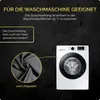 HGMD Duschvorhang 180x200 - Schwarz - Waschbar - Produktbild-Vorschau 7
