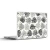 MuchoWow® Laptop Aufkleber Sticker Cover Monstera - Schwarz Produktbild-Vorschau 1