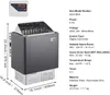 SucceBuy saunová kamna, 8 kW, 400 V 3N přenosná saunová Náhled obrázku produktu 7