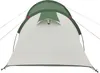 vidaXL Tenda a tunnel 3 persone Verde Impermeabile Anteprima dell’immagine prodotto 9