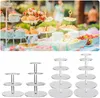 3/4/5/6 TIER -Kuchenständer Transparentes Glasschalen Produktbild-Vorschau 2