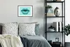 MuchoWow® MuchoWow® Gerahmtes Poster Lippen - Pastell - Produktbild-Vorschau 2
