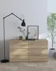 Commode en chêne Sonoma avec tiroirs, 120 cm de largeur, 6 Voir les images du produit 5