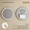 S'AFIELINA 70cm LED Badspiegel Rund Badezimmerspiegel mit Produktbild-Vorschau 6
