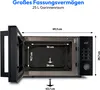 MEDION Mikrowelle mit Grill und Heißluft, Airfryer & Produktbild-Vorschau 9