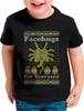 style3 Face Hugs Kinder T-Shirt xmas weihnachten Produktbild-Vorschau 1
