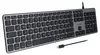 Macally UCZKEYSG-DE, USB-C Tastatur f. Mac, PC & Tablet, DE Produktbild-Vorschau 5