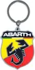 Abarth Offizielle Soft-Touch Schlüsselanhänger Schild Logo Produktbild-Vorschau 1