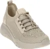 A single beige sneaker is shown from a side-angle on a white background. Produktbild-Vorschau