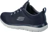 Side view of a blue Skechers shoe. Produktbild-Vorschau