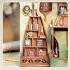 Baukasten Cutebee Booknook Panda Boekenwinkel DY02B, hout, Productafbeelding-voorbeeld 3