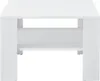 Table basse blanche Table d'appoint Table de salon Table de Voir les images du produit 2