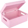 Creative Deco Rosa Große Holzkiste Aufbewahrungsbox  | 30 x Produktbild-Vorschau 3