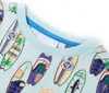 Kinder-Sweatshirt Hellblau Melange 128 11822 Produktbild-Vorschau 3