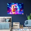 Obraz na plátne Roztomilý škrečok neónový 60x40 Feeby Náhľad obrázku produktu 2