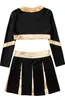 Costume da cheerleader scintillante per ragazze - set di Anteprima dell’immagine prodotto 5