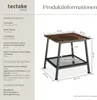 TecTake 404268, Boční/koncový kávový stolek, Dřevo Náhled obrázku produktu 5