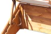 Frühbeet aus braunem Holz, L 116 x T 54 x H 42/19 cm, Produktbild-Vorschau 8
