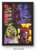 Obraz k vybarvení podle čísel s rámečkem Five Nights at Náhled obrázku produktu 3