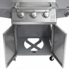 Grill gazowy ogrodowy 11,6kW BERGMANN NL002 4 palniki stal Podgląd zdjęcia produktu 11