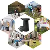 Klapphocker Schwarz, Teleskop & Höhenverstellbar,, Kompakt, Produktbild-Vorschau 13