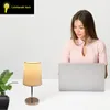 LED Nachttischlampen Set 2 Stück mit Stoffschirm weiß – Produktbild-Vorschau 4