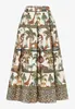 MORE & MORE Wide Leg Poplin Pants retro jungle pr 36 Produktbild-Vorschau 1