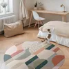 Boho-Abstraktion runde Formen im Retro-Stil– Vinylteppich – Produktbild-Vorschau 2