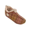 Vanuba - Damen Hausschuhe Oxford Tartan Lammfell Leder Produktbild-Vorschau 2