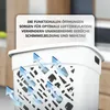 Wäschebox Wäschesammler 60L Wäschekorb mit Deckel Produktbild-Vorschau 7