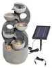 Solarbrunnen für draussen Kaskadenbrunnen H=49cm Produktbild-Vorschau 2
