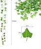 Feuilles de lierre suspendues pour couronne, vertes, 210 Voir les images du produit 13