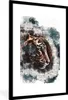 MuchoWow® MuchoWow® Gerahmtes Poster Tiger - Zeitungen - Produktbild-Vorschau 1