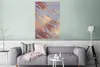 MuchoWow® Poster Marmor - Gold - Blau 80x120 cm - Produktbild-Vorschau 5