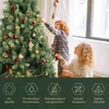 Salcar 180 cm künstlicher Weihnachtsbaum Spitzgruss Produktbild-Vorschau 5