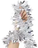 Weihnachtsgirlande 10 Meter weiß mit Stern für Innen & Produktbild-Vorschau 2