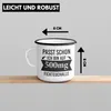 Trendation - Lustiger Spruch Emaille Tasse Büro Kollege Produktbild-Vorschau 4