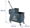 Relaxdays Reinigungswagen, 2-Kammer-System, Putzwagen mit Produktbild-Vorschau 4