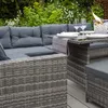 Sitzgruppe Lounge Gartenmöbel Sitzecke Rattan Polyrattan Produktbild-Vorschau 8